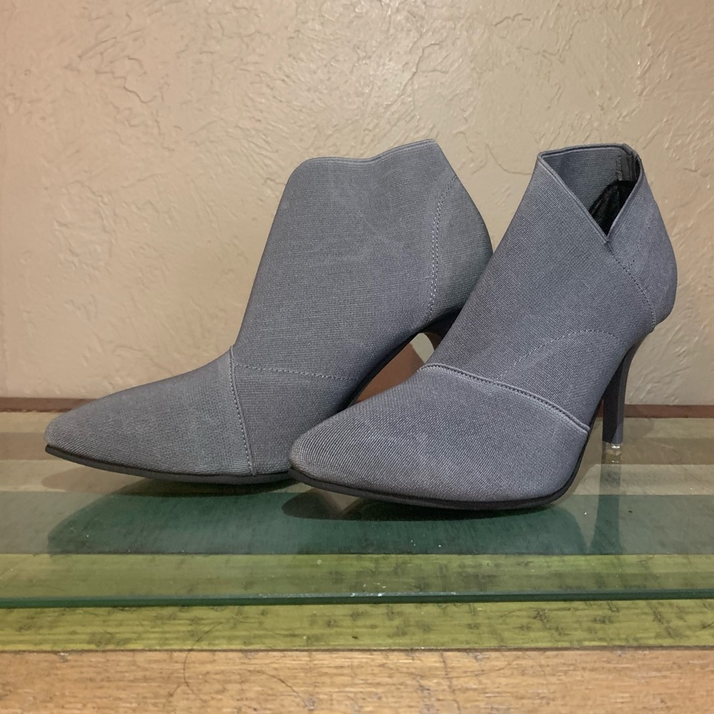Women's High Heel Ankle Boots Slip On Booties